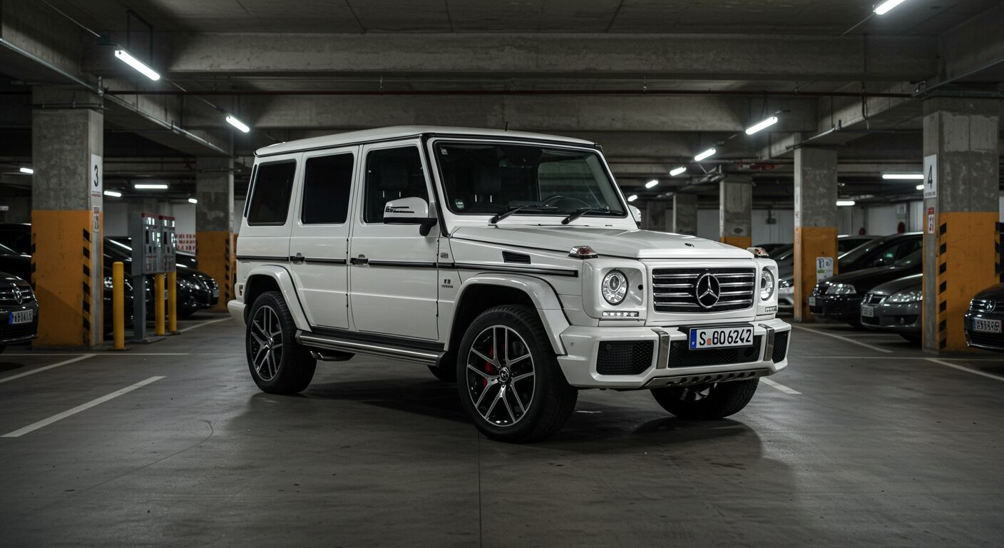 Mercedes Benz G-Class parked2
