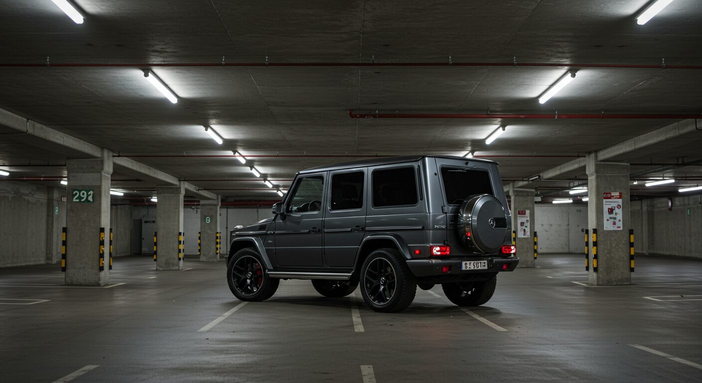 Mercedes Benz G-Class parked4