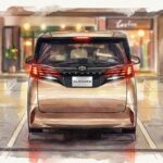 アルファード運転FVイラスト