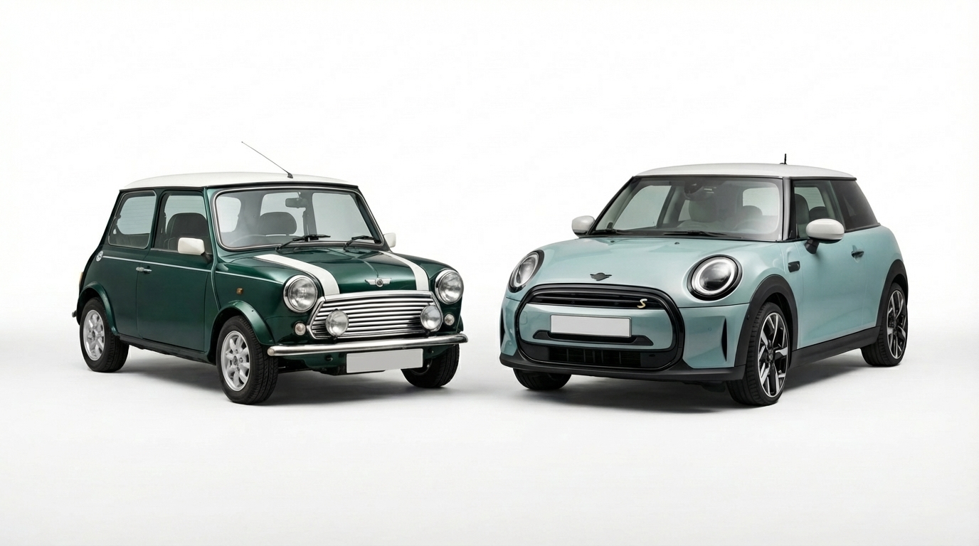 クラッシクミニと現行型ミニ