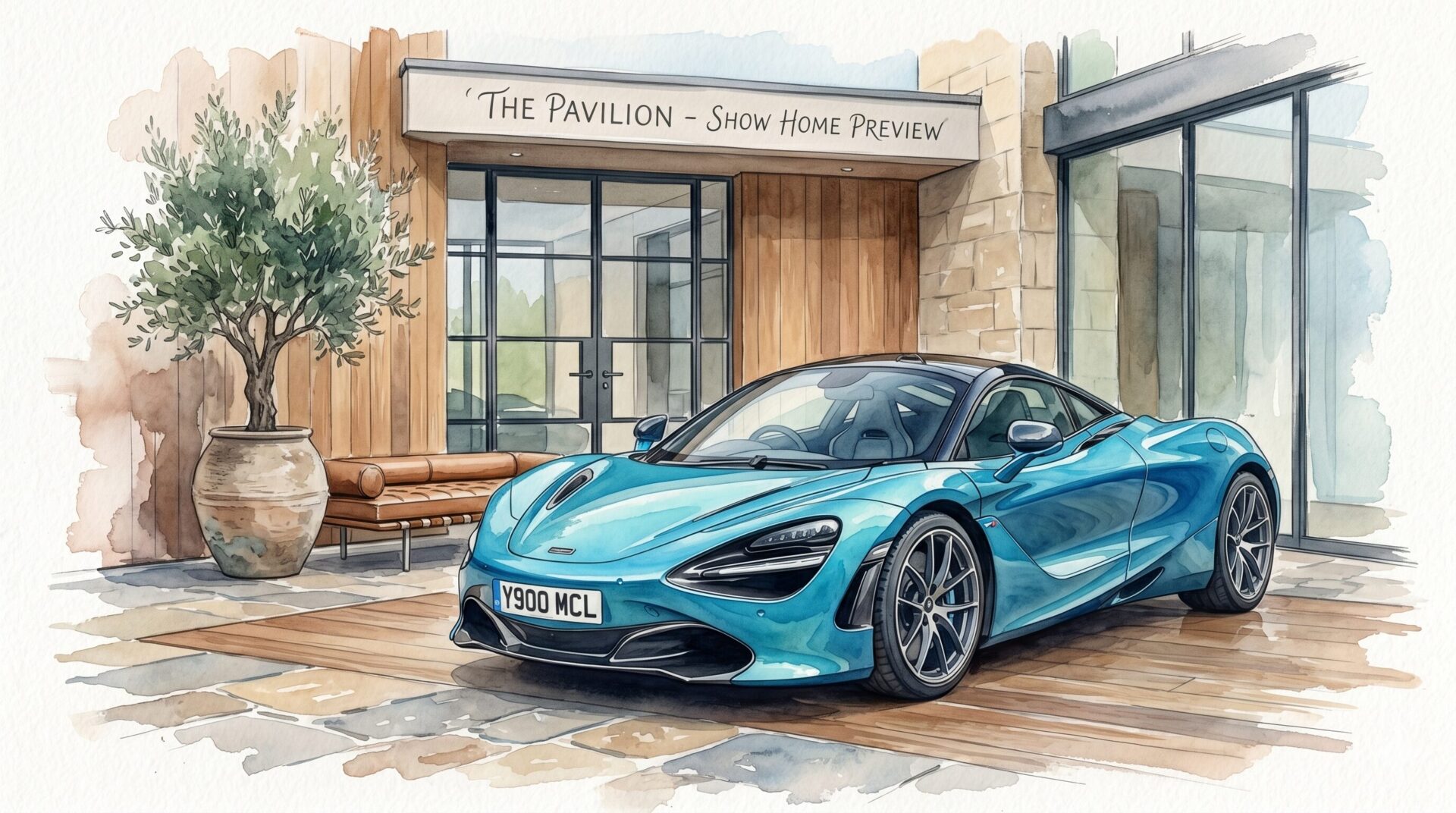 マクラーレン750Sイラスト