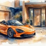 マクラーレン750Sスパイダーイラスト