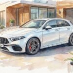 メルセデス・ベンツAクラスイラスト