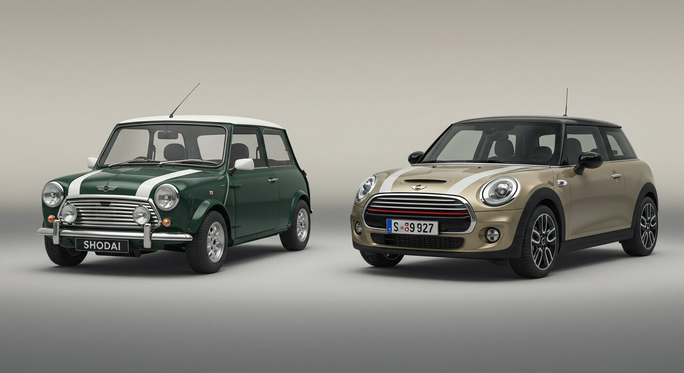 初代MINIとBMWMINI2