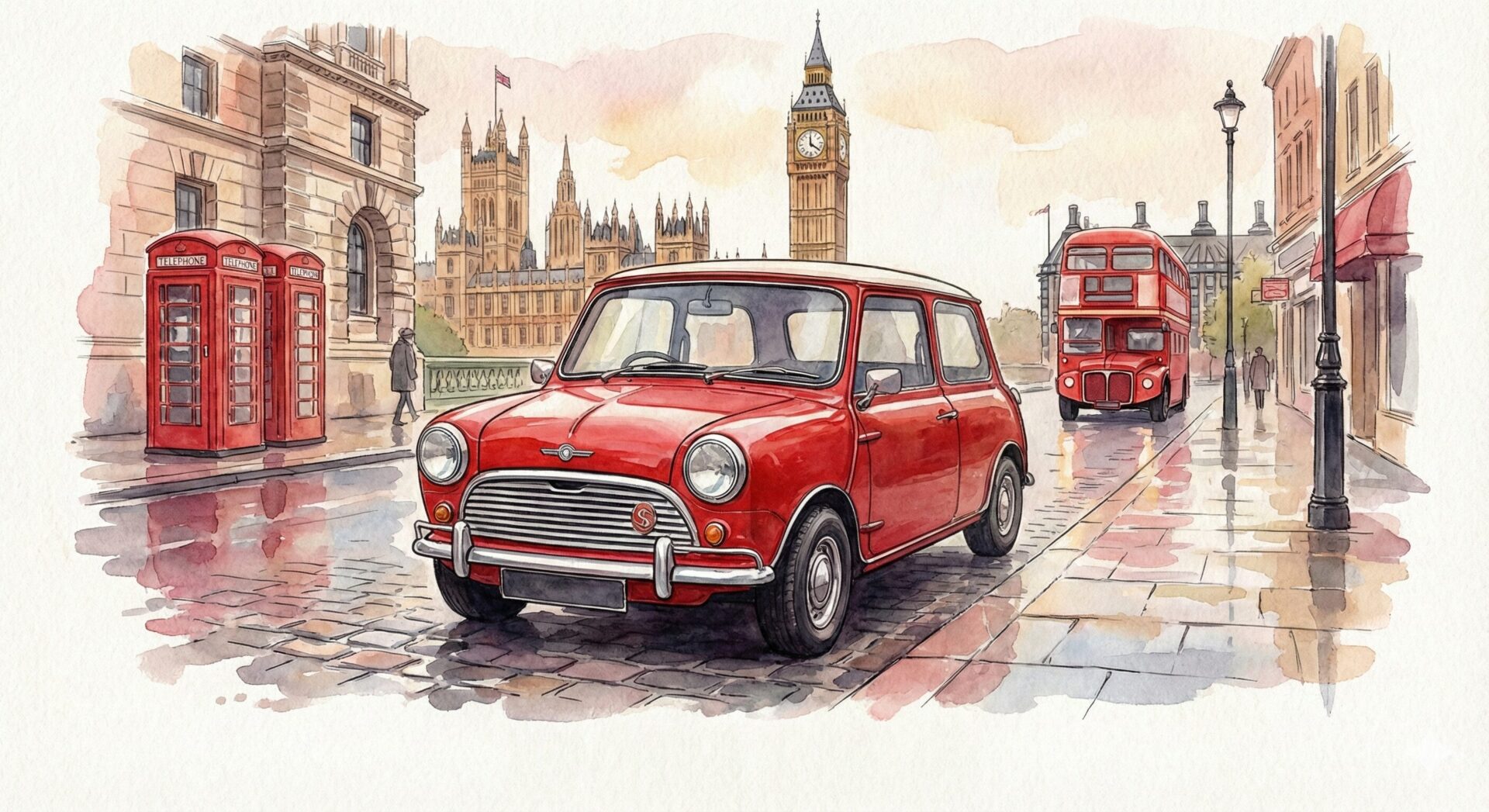 初代MINIとロンドン