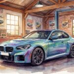 BMW-M2イラスト