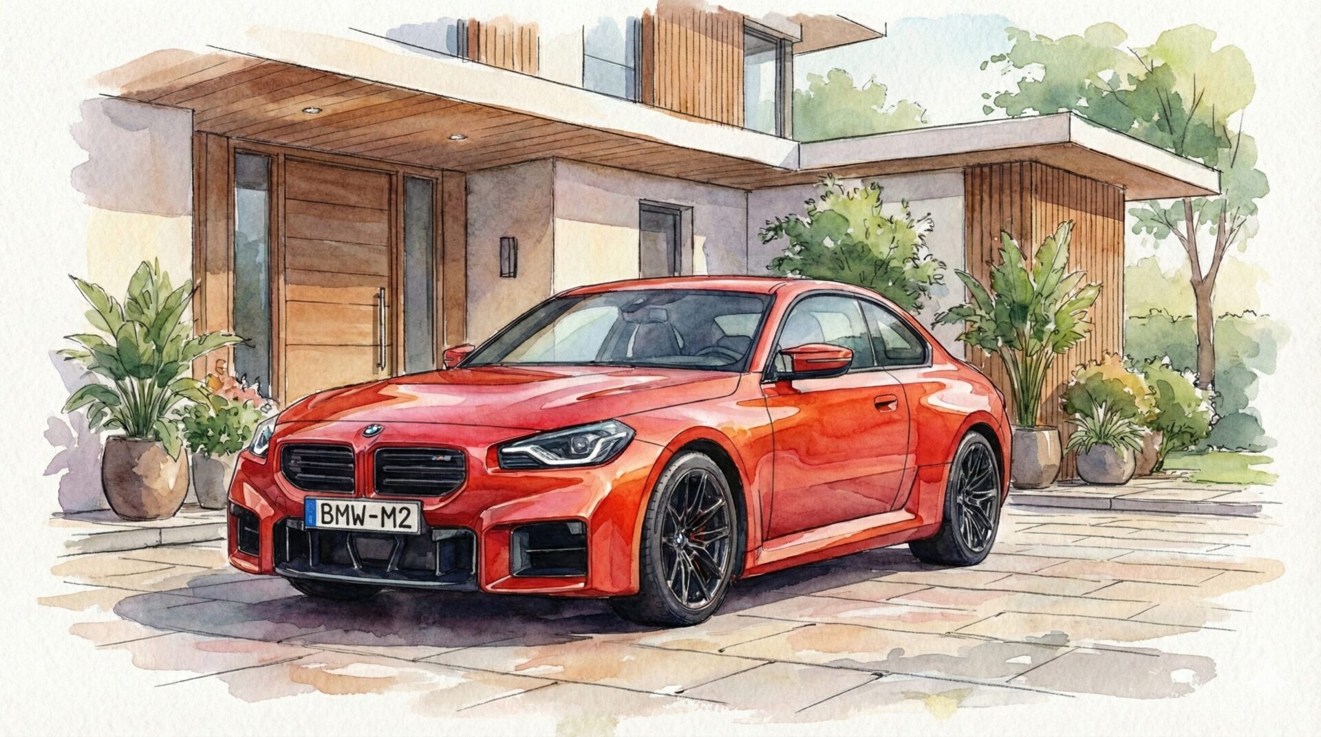 bmw-m2-イラスト