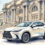 レクサスNXメトロポリタン美術館