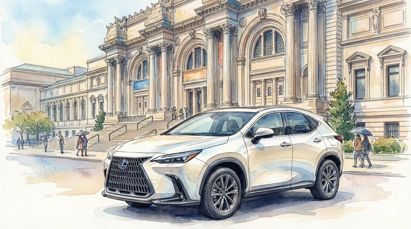 レクサスNXメトロポリタン美術館