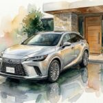 レクサスRXイラスト