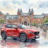 CX-5とアムステルダム国立美術館