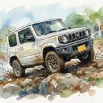 スズキジムニートライアル競技