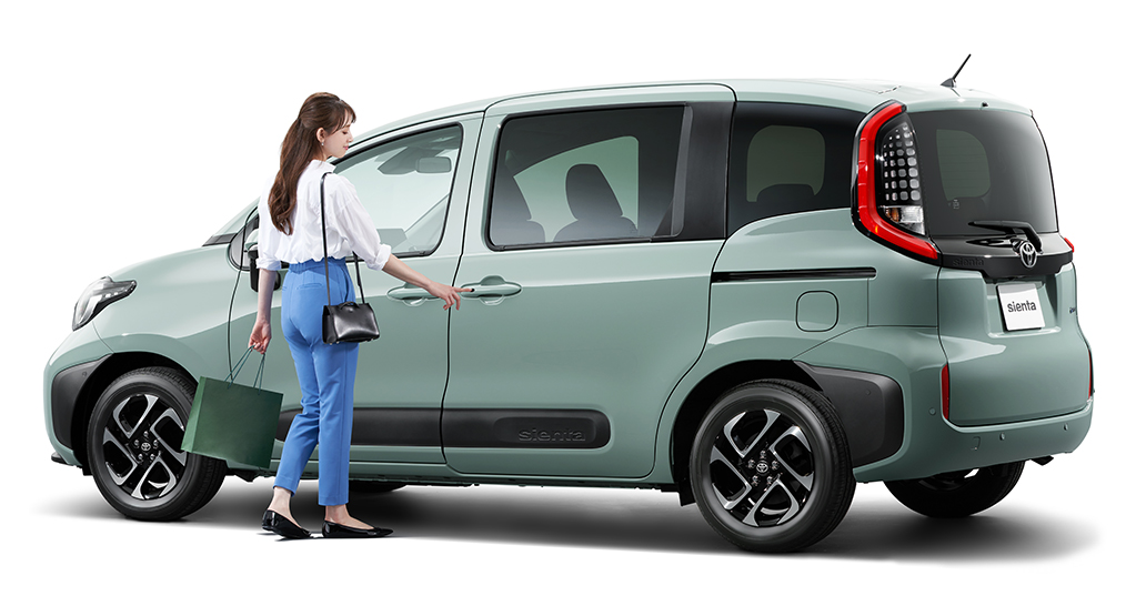 ワンタッチスイッチ付デュアルパワースライドドア