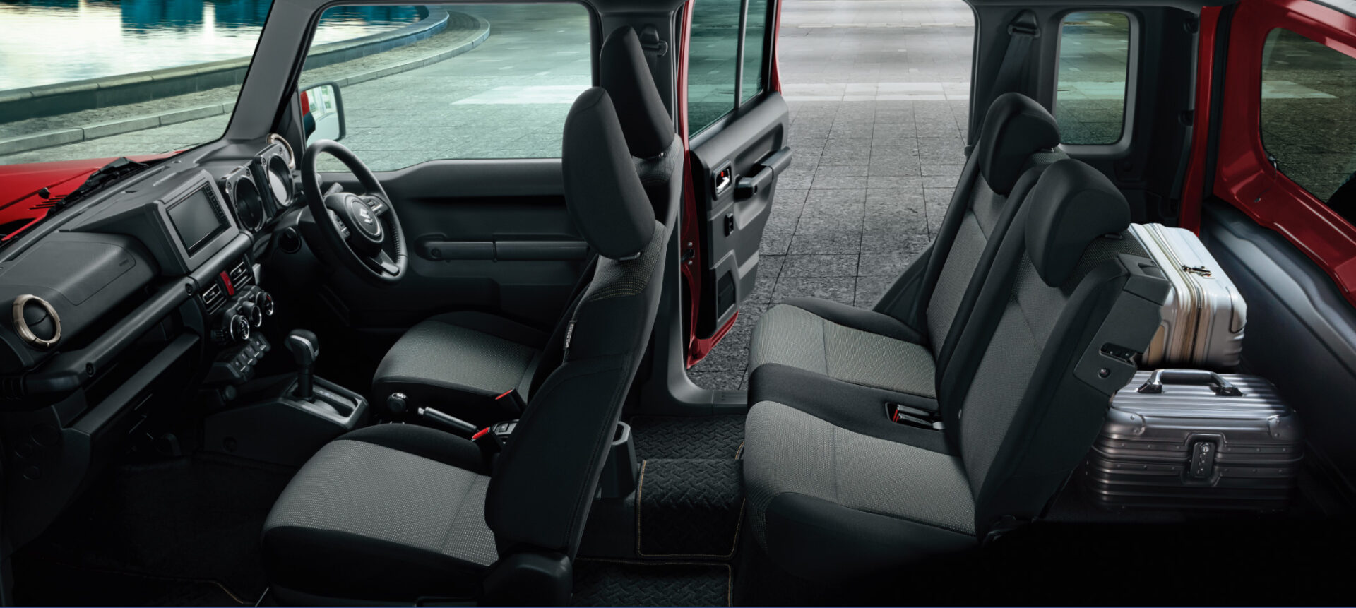 後席の快適性をさらに高めたジムニーノマド