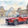 CX-30ルーブル美術館