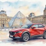 CX-30ルーブル美術館