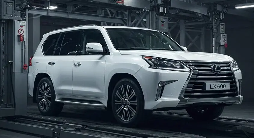 機械式駐車場のLX600