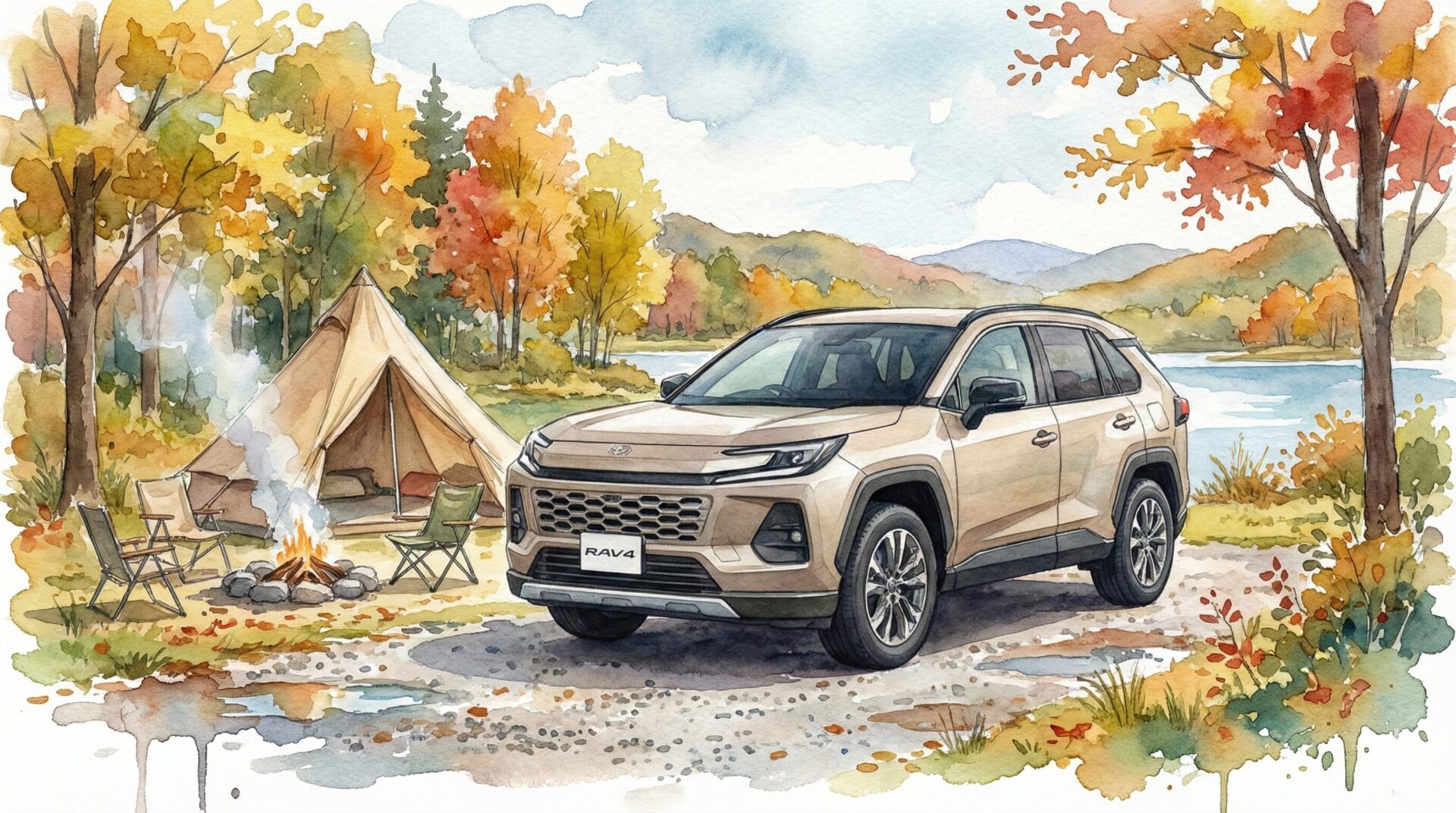 RAV4オートキャンプ場