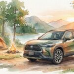 カローラクロスイラスト