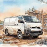 ハイエースイラスト