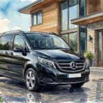 メルセデスベンツVクラスイラスト