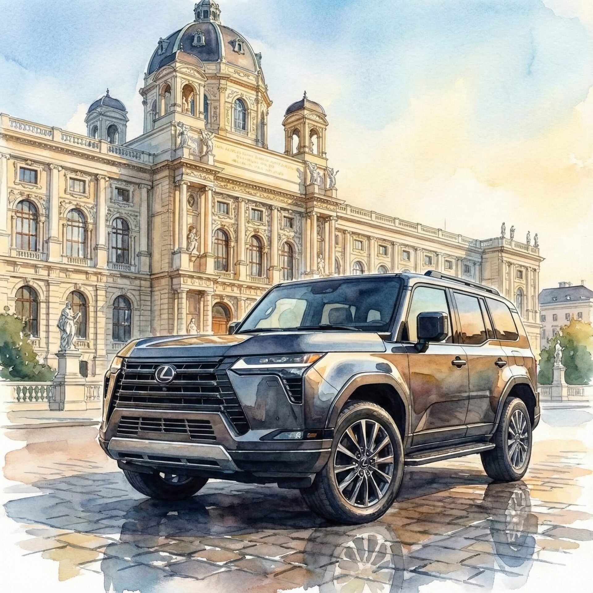 レクサスGX美術史美術館（オーストリア）