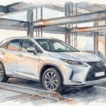 レクサスRX機械式駐車場