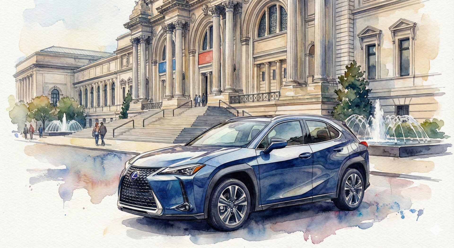 レクサスUXメトロポリタン美術館