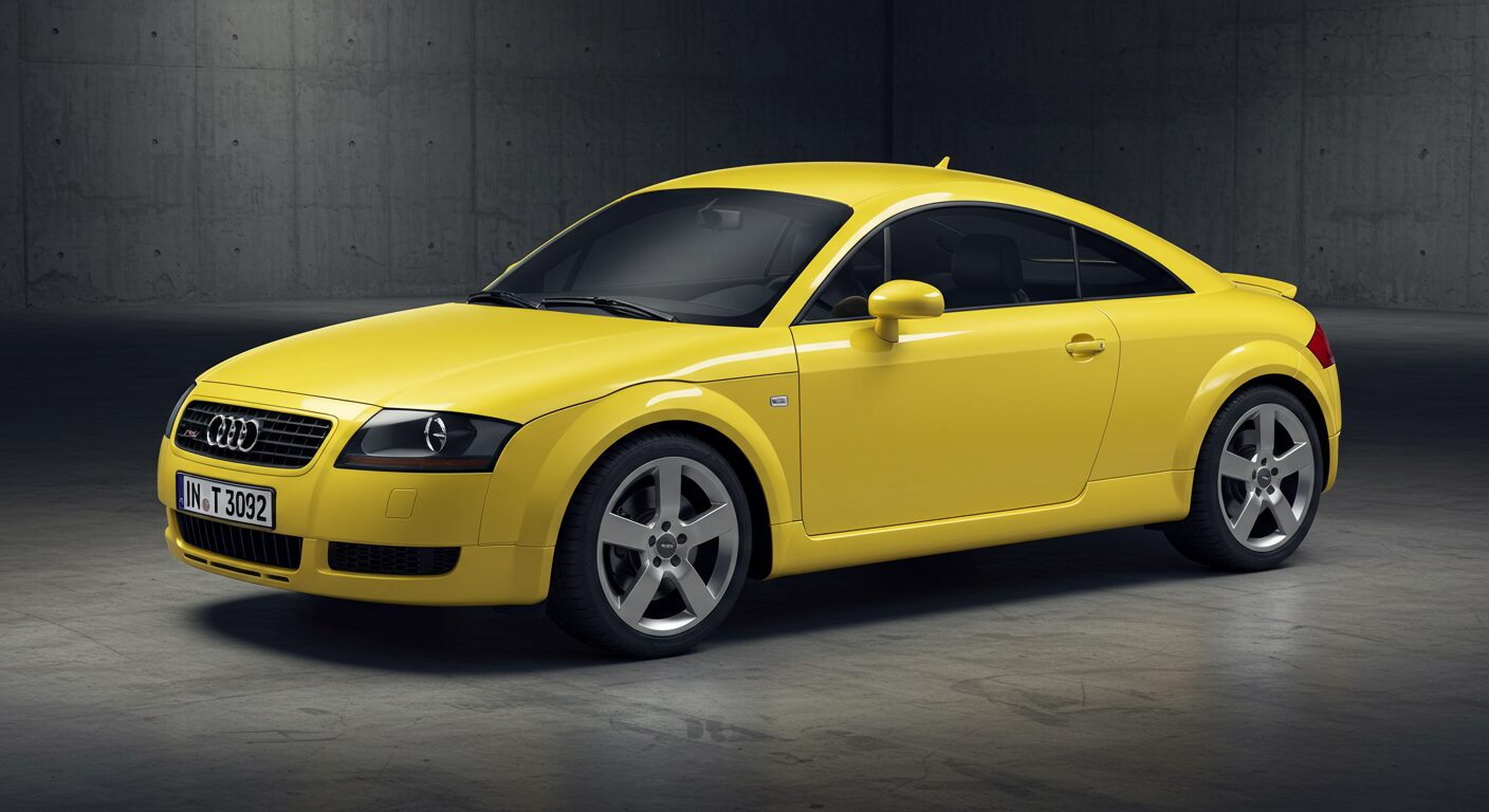 黄色の1999yearアウディTTイメージ