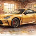 GR86RZイエローリミテッドイラスト