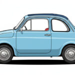 1957年の初代フィアット500