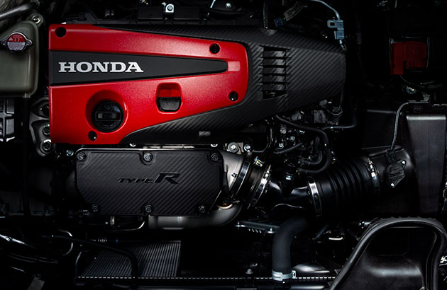 Hondaならではの高回転エンジン