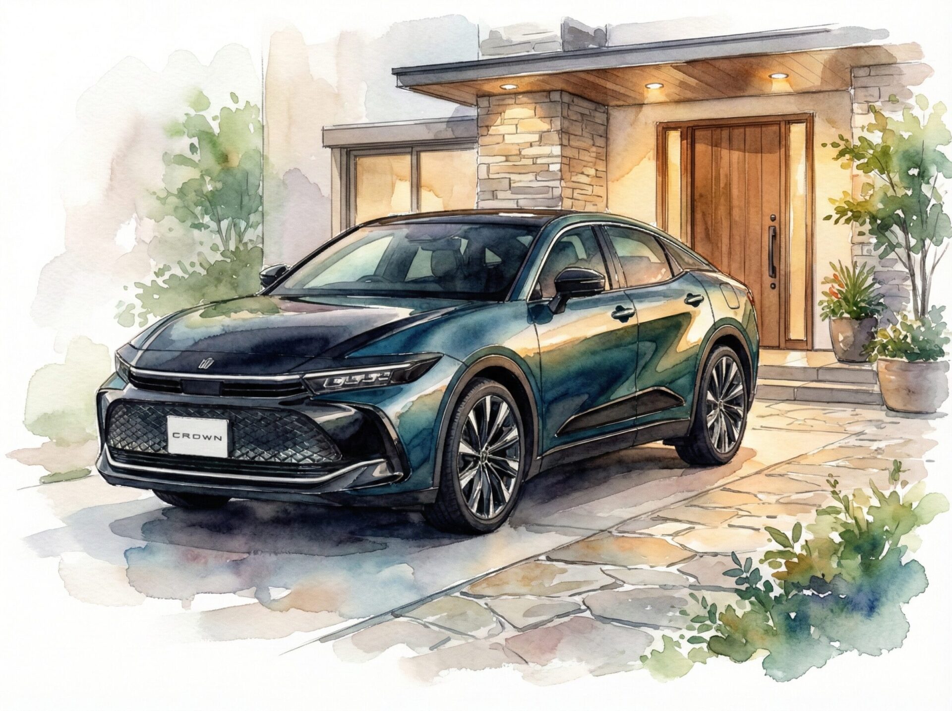 クラウンクロスオーバーイラスト