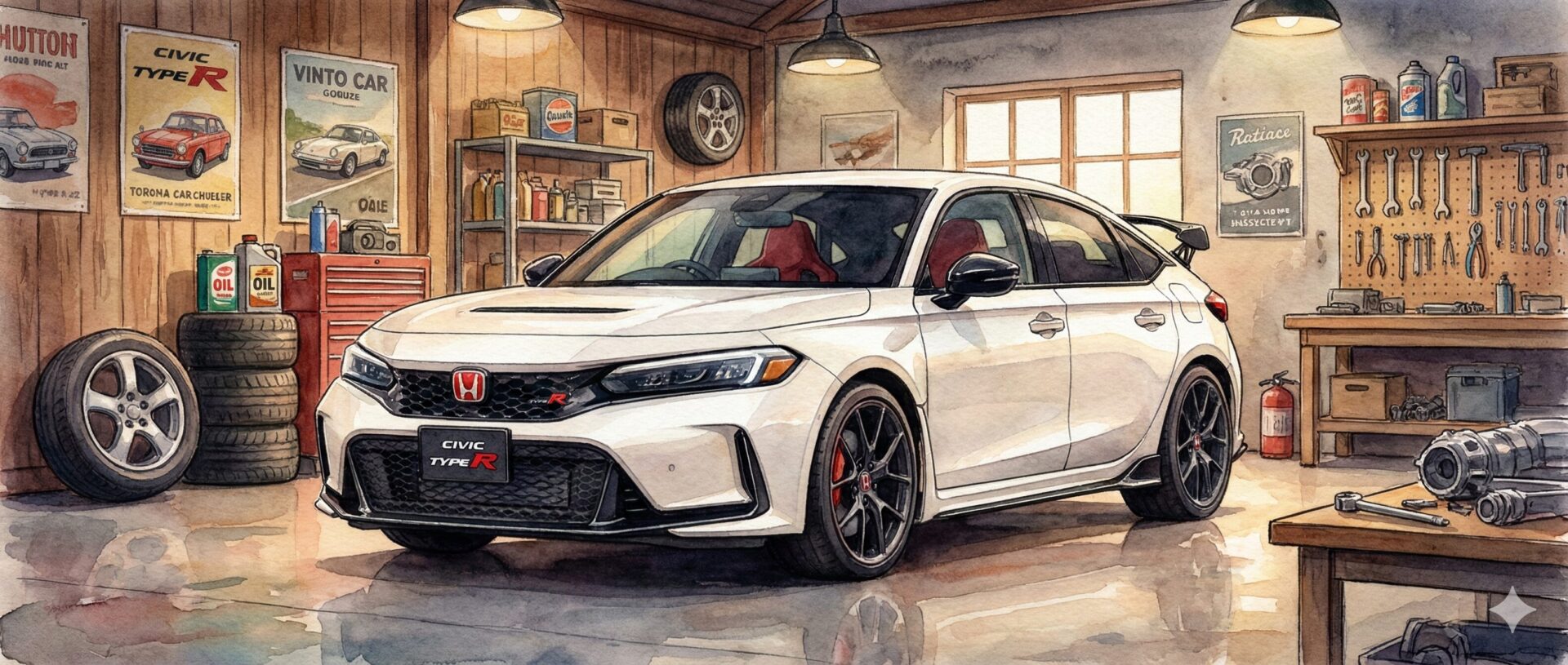 シビックタイプＲイラスト