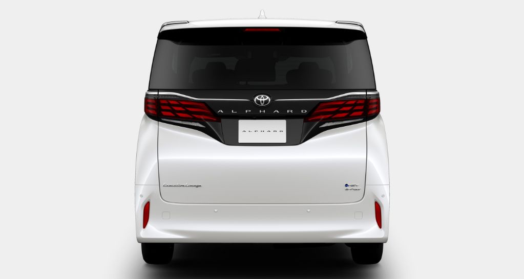 アルファードリアビュー