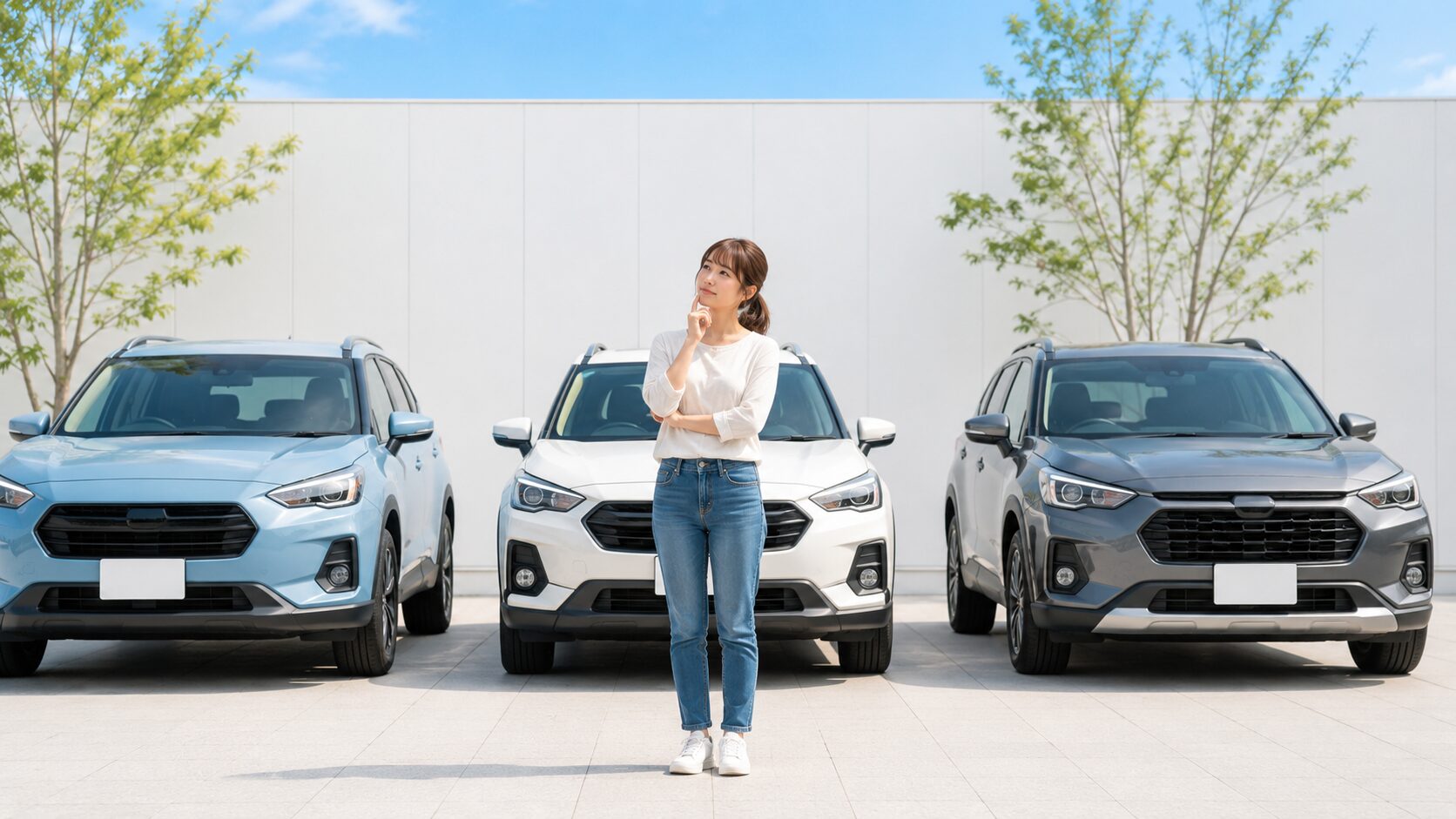3種類のコンパクトSUV