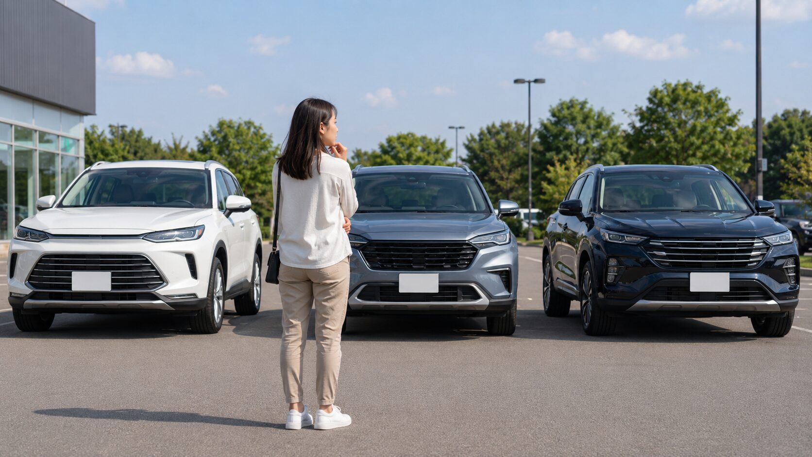 3種類のミドルSUV