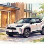 コンパクトSUVイラスト