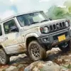 スズキジムニートライアル競技