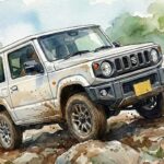 スズキジムニートライアル競技