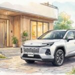 ミドルサイズSUVイラスト2