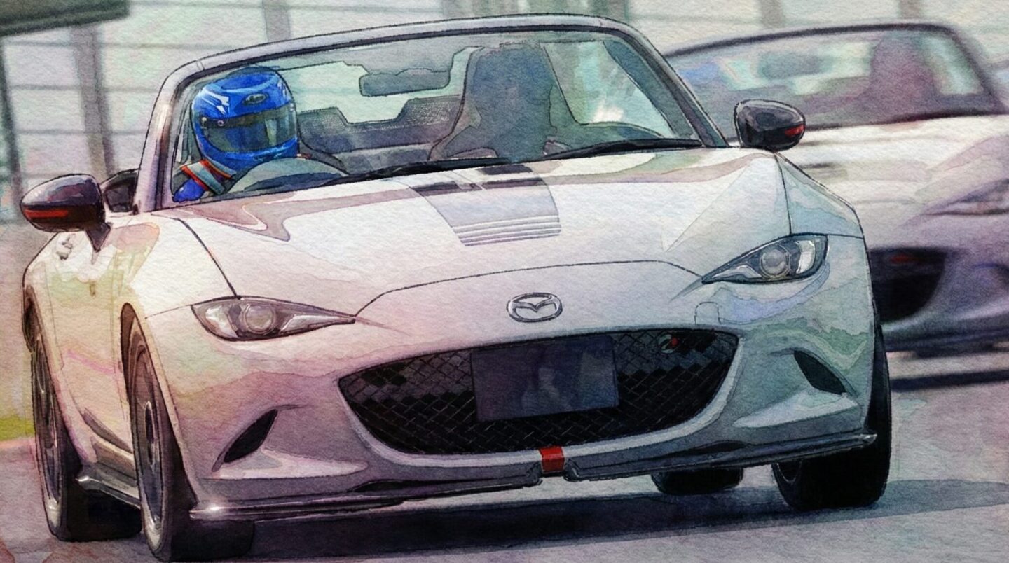 MAZDA SPIRIT RACING ROADSTER 12Rイラスト