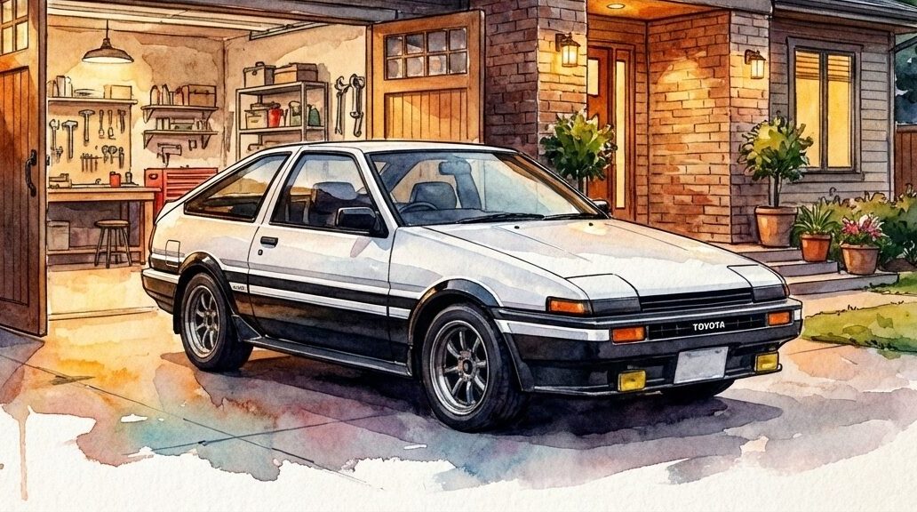 スプリンタートレノイラスト