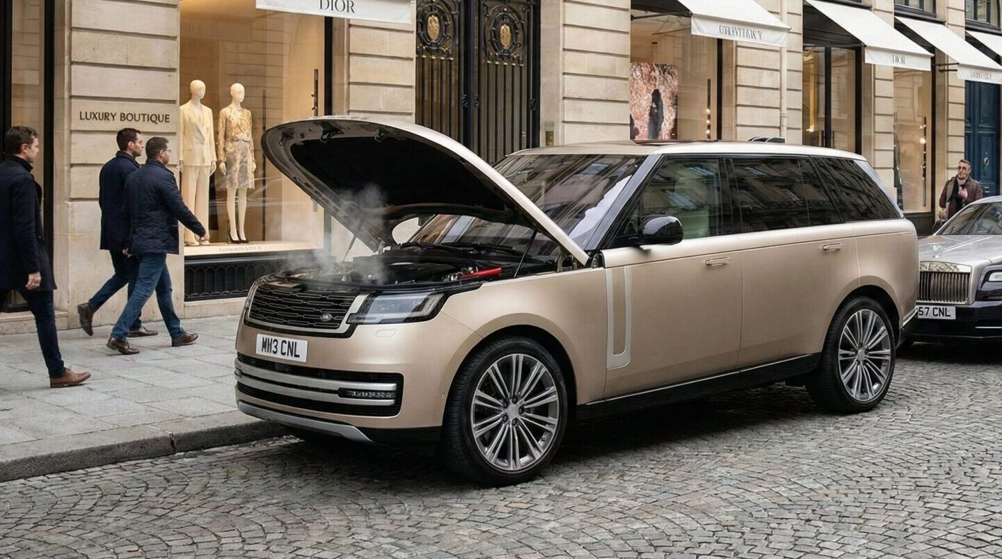 レンジローバーと故障