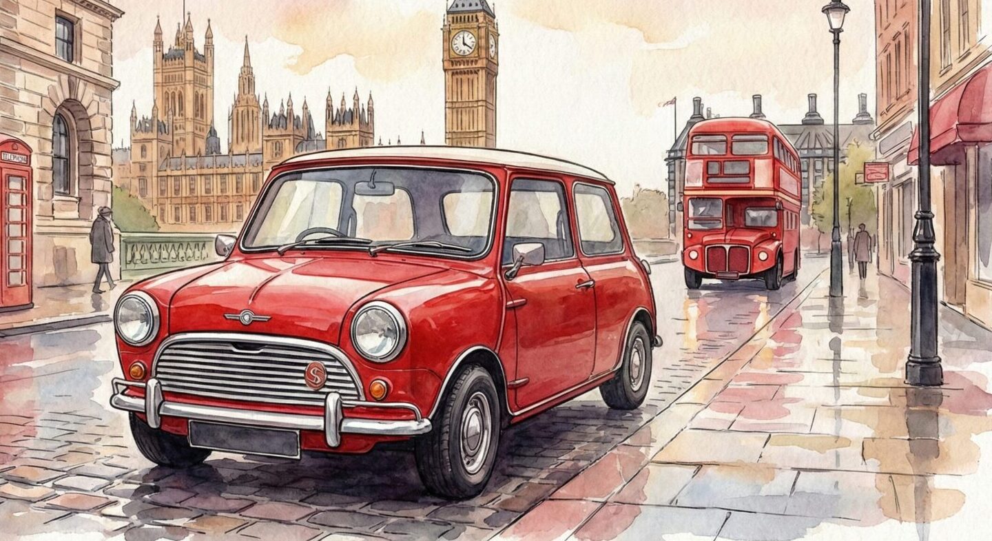 初代MINIとロンドン