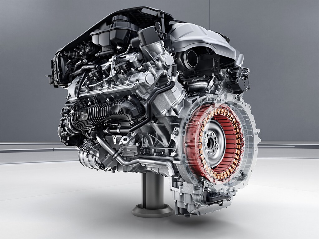 4.0ℓV型8気筒直噴エンジン＋ISG