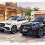 GLEとGLEクーペのイメージイラスト