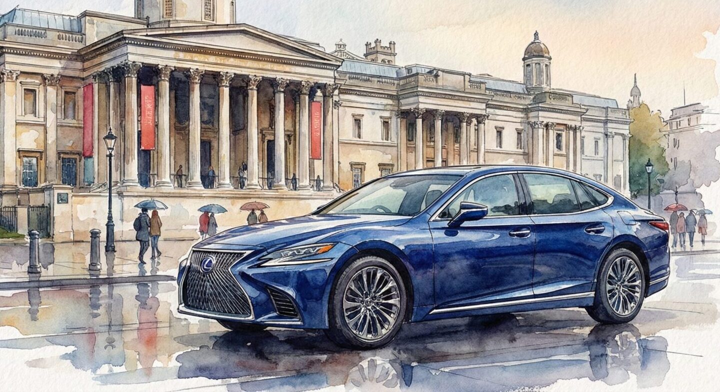 レクサスLSナショナルギャラリー