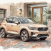 xc40イラスト