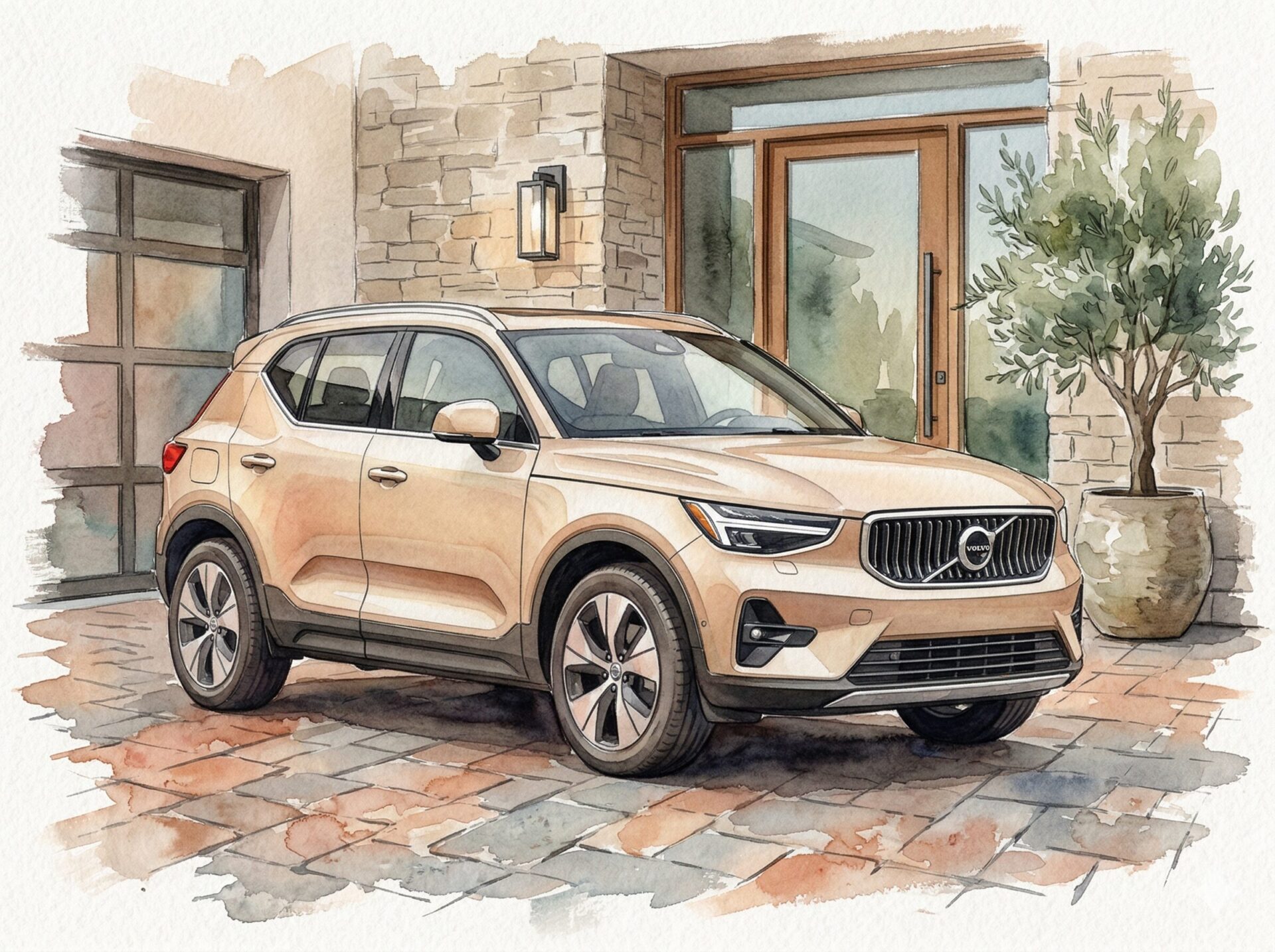 xc40イラスト